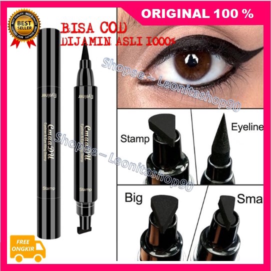 [BISA COD] Eyeliner Stamp Stempel Alis Cap Eyeliner Instan 100% ASLI