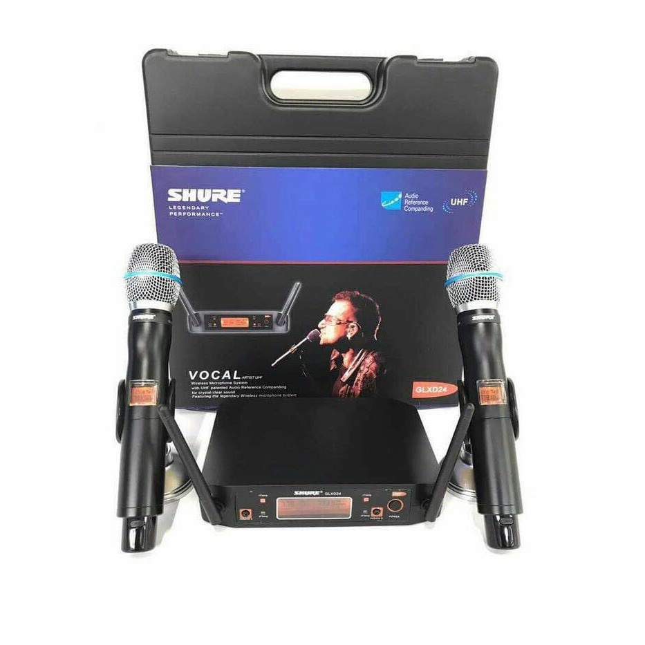 microphone wireless shure GLXD24