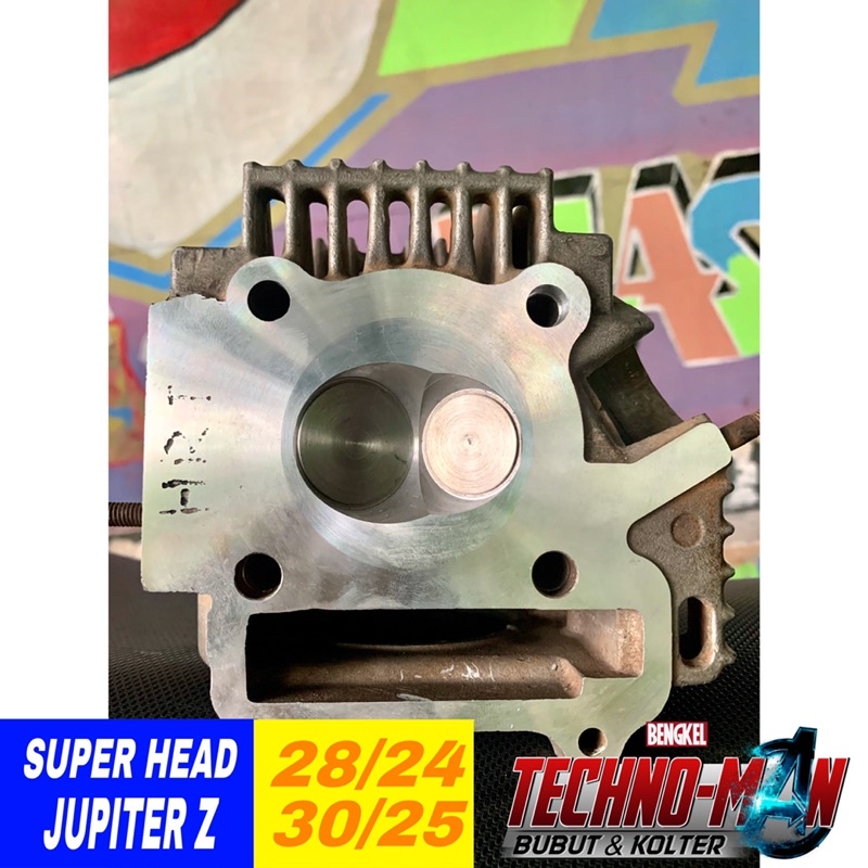 HEAD/CYLINDER/KOP DEKSEL JUPITER Z 26/22 - 27/23 - 28/24 - 29/24 - 30/25