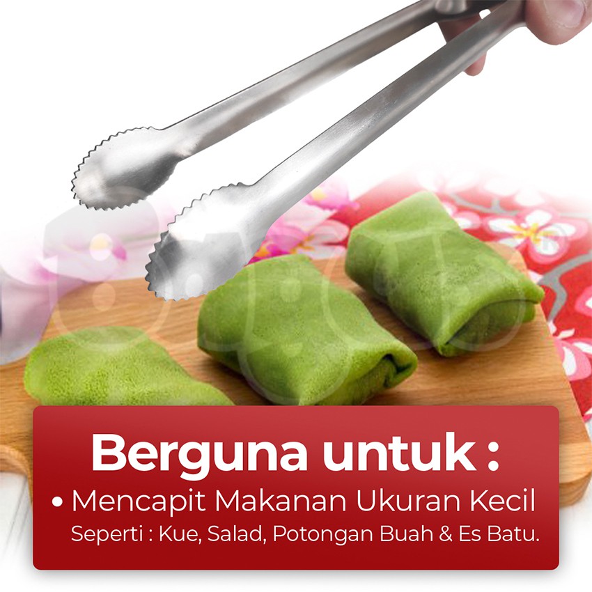 Bagus Kitchenware penjepit makanan kecil 9&quot; Tipe 537