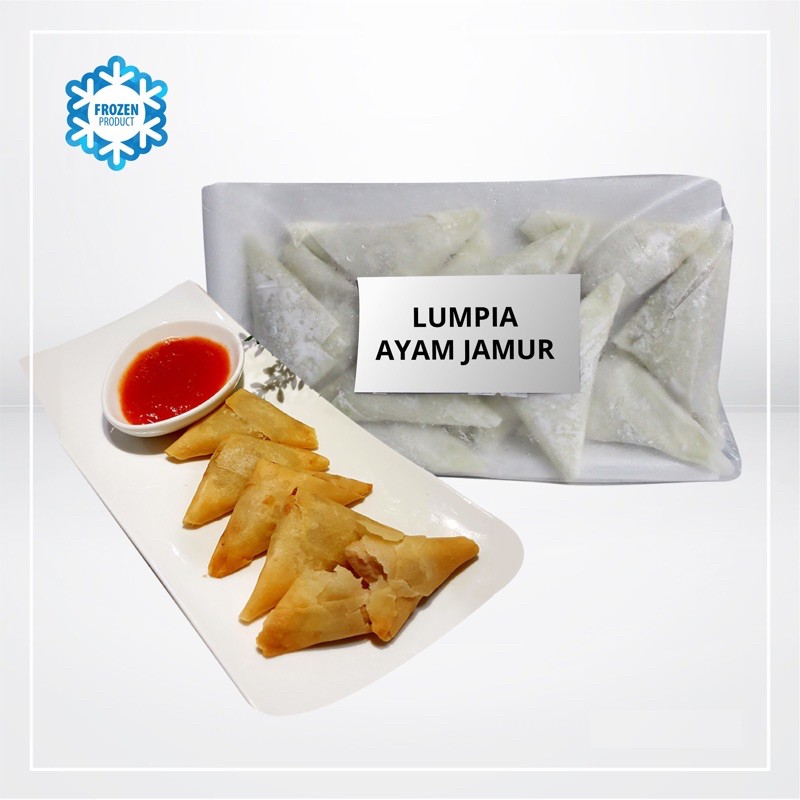 

Lumpia ayam jamur