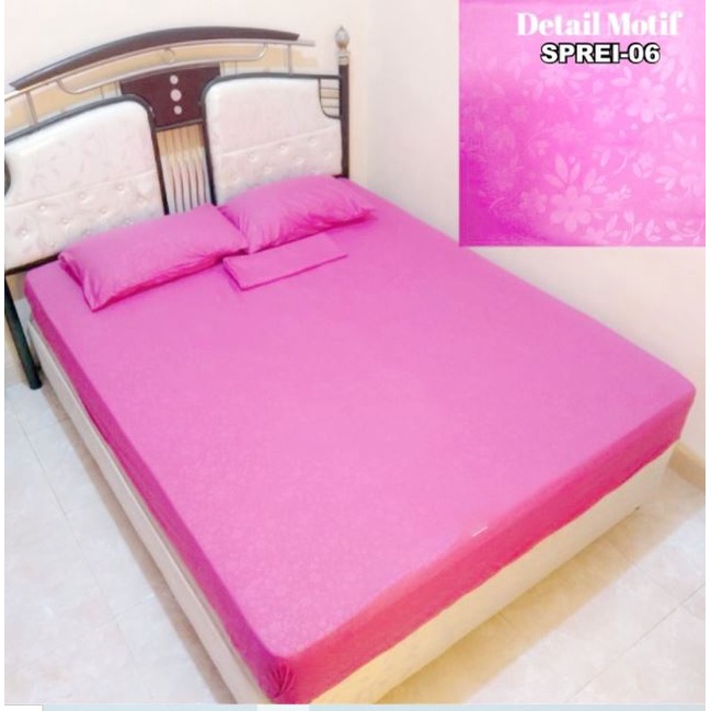 sprei Polos murah Berkualitas Sprei kasur Ukuran 160cm x 200cm Sprei Anti Luntur dan halus Worldhome66