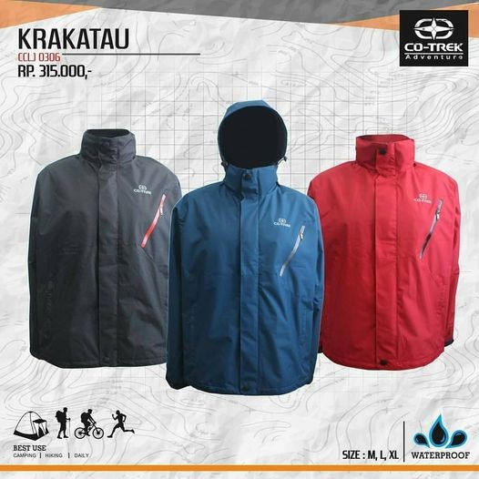 Jaket Riding Pria Cotrek Krakatau Original Product
