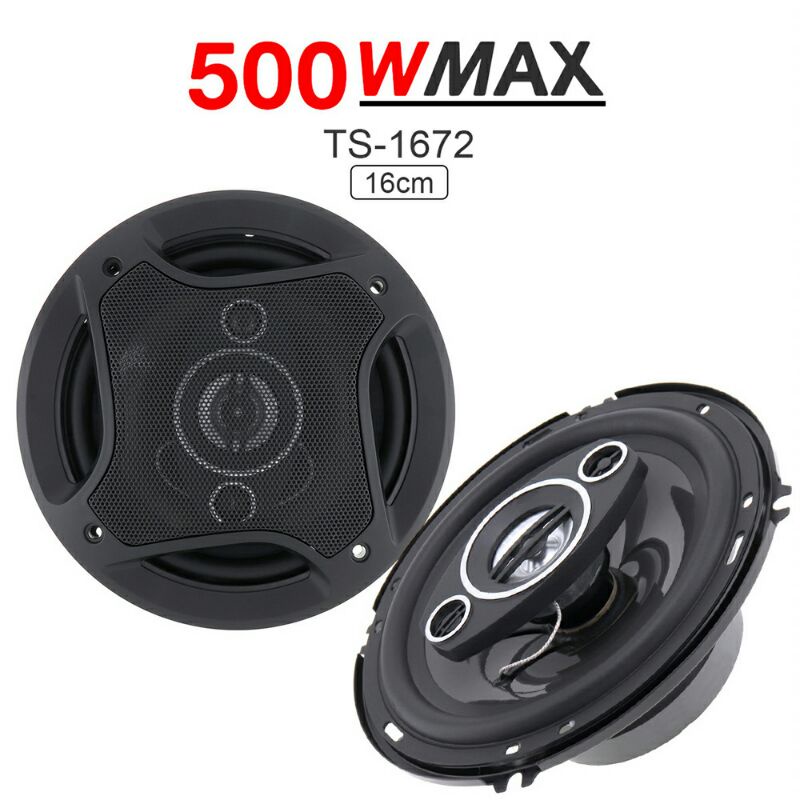 Speaker Subwoofer Mobil Pcinener 6 Inch HI FI 500W 2Pcs ts-1672