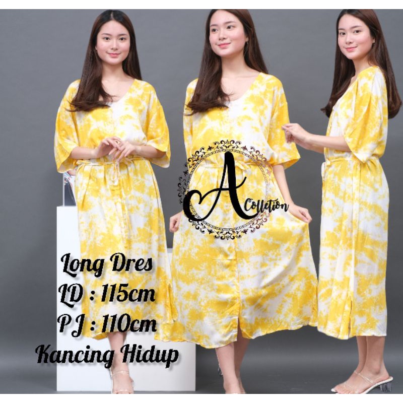 LONG DRESS  TALI || PIYAMA BALI PREMIUM