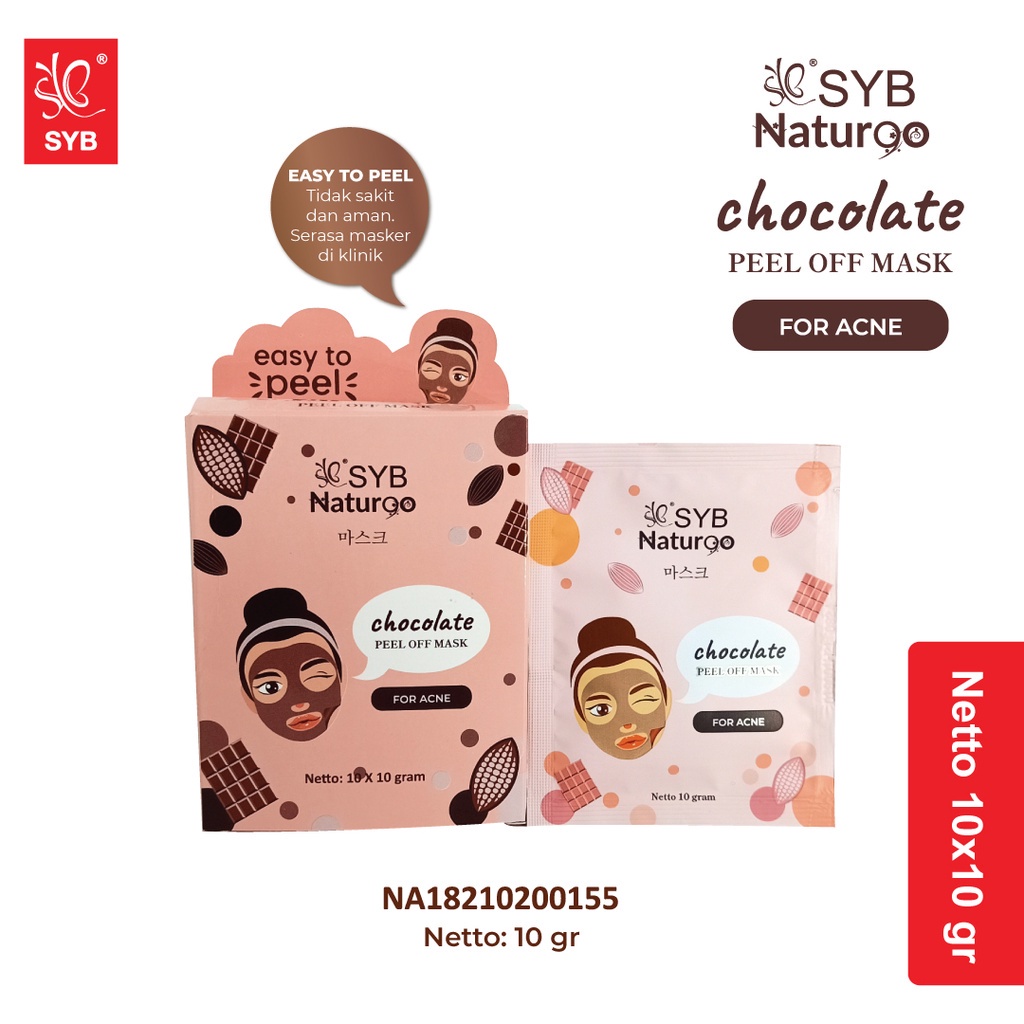 SYB NATUR90 Peel Off Mask SYB Masker Naturgo 1 SACHET