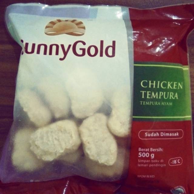 

Sunny Gold chiken tempura 500 gr