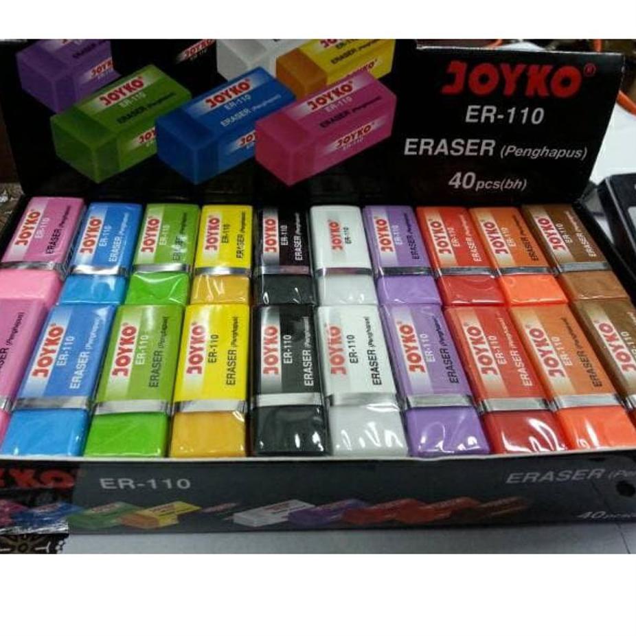 

Update Meriah [ PACK ] Penghapus Kecil Warna-Warni - Joyko ER-110 MURAH!