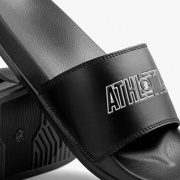 Athletica Official Shop - Outline Black | Slippers | Sandal Pria-5