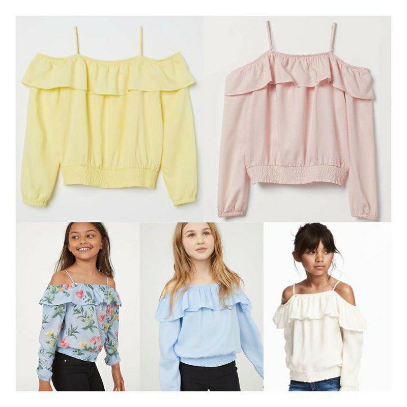 HnM anak model sabrina sisa export