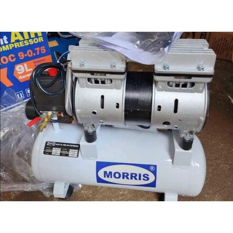 KOMPRESOR LISTRIK OII-LESS TANPA OLI MORRIS