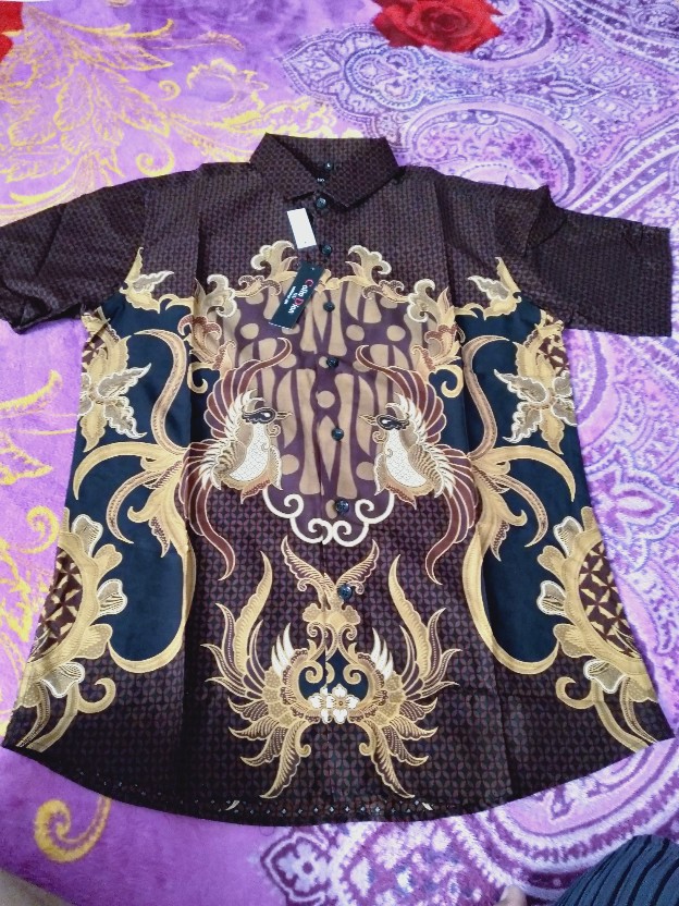 Kemeja Batik Pria Slim Fit Katun Colindion Baju Batik Pria Slim Fit Keren Cbs706