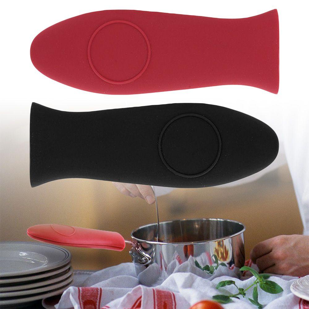 Solighter Saucepan Handle Peralatan Masak Unik Bagian Non-Slip Sleeve Slip Cover Grip