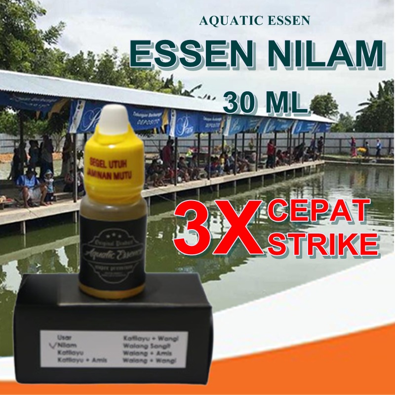 Essen Aroma Nilam 10ml Original Kualitas Mantap Dijamin Gacor - Aquatic Essen NILAM Premium