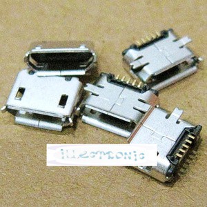 Soket micro USB kosong tipe betina