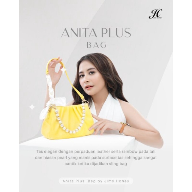 ANITA PLUS  Bag Jims Honey Semarang / Tas Kondangan / Tas Ootd / Tas Kuliah / Mall / JHAnita / Anita
