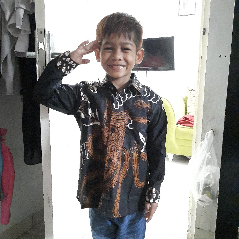 Baju Batik Couple Ayah Anak Phoenix Original Terbaru