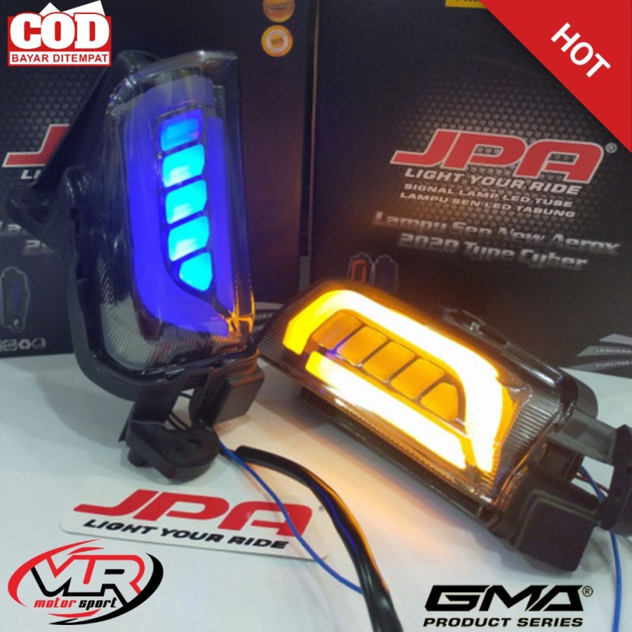 sein led new aerox connected old jpa senja