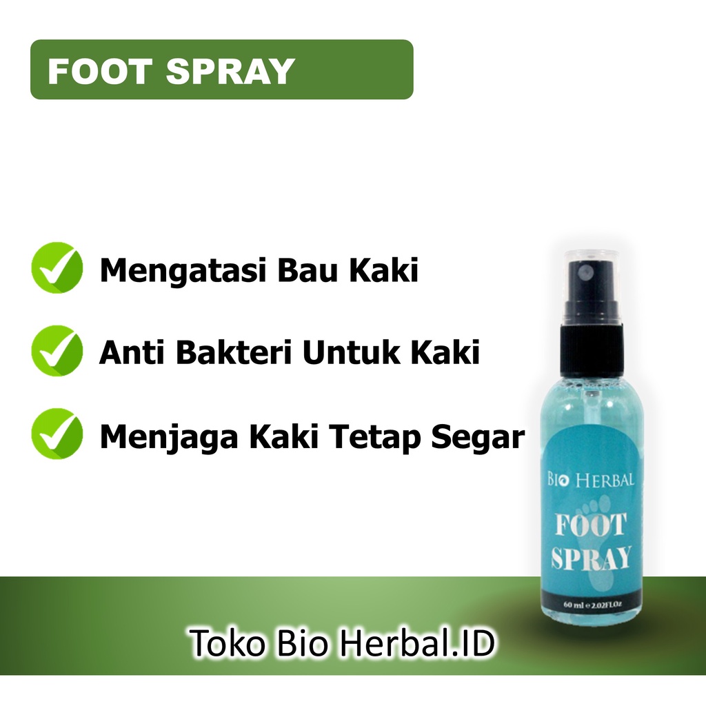 Penghilang Bau Kaki Parfum Kaki Foot Spray B9Q