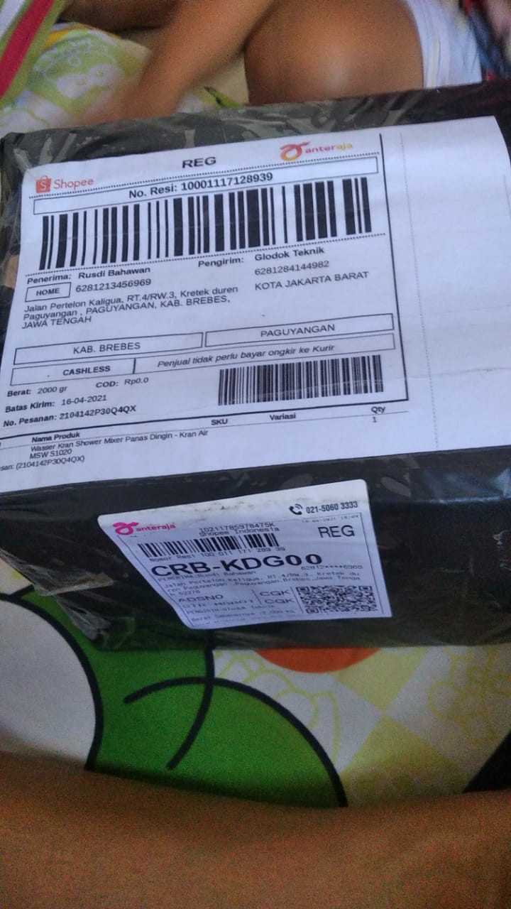 Wasser Kran Shower Mixer Panas Dingin - Kran Air Msw S1020