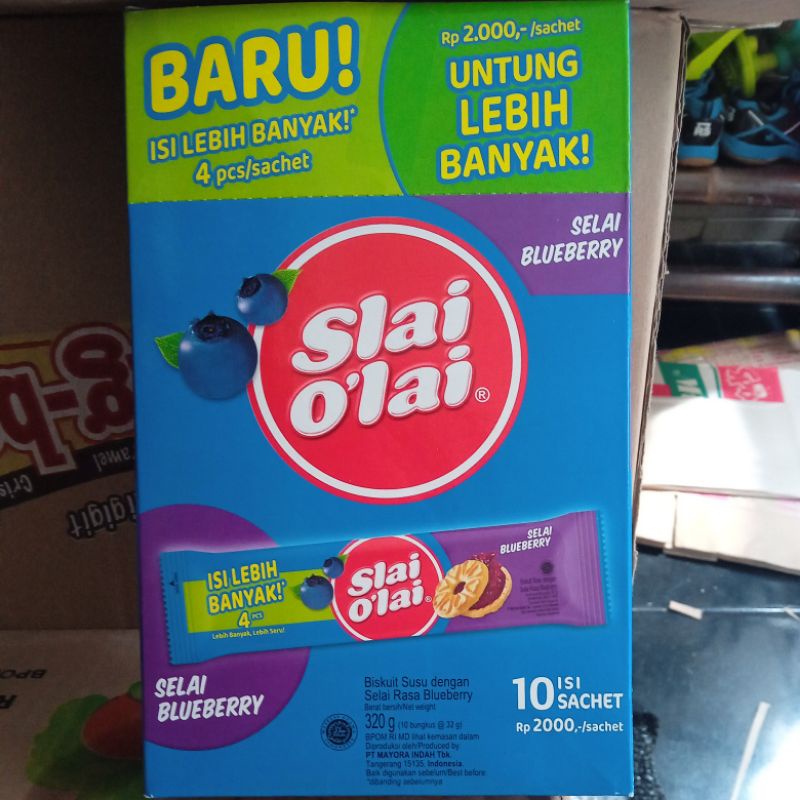 Biskuit Slai Olai box (10 x 32gr )