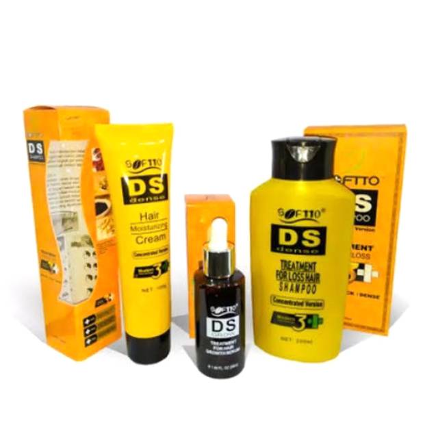 [FREE MASKER][COD]SOFTTO DS ORIGINAL 1 PAKET TERMURAH SHAMPO 360ml 200ml SERUM 50ml Hair Cream 100g