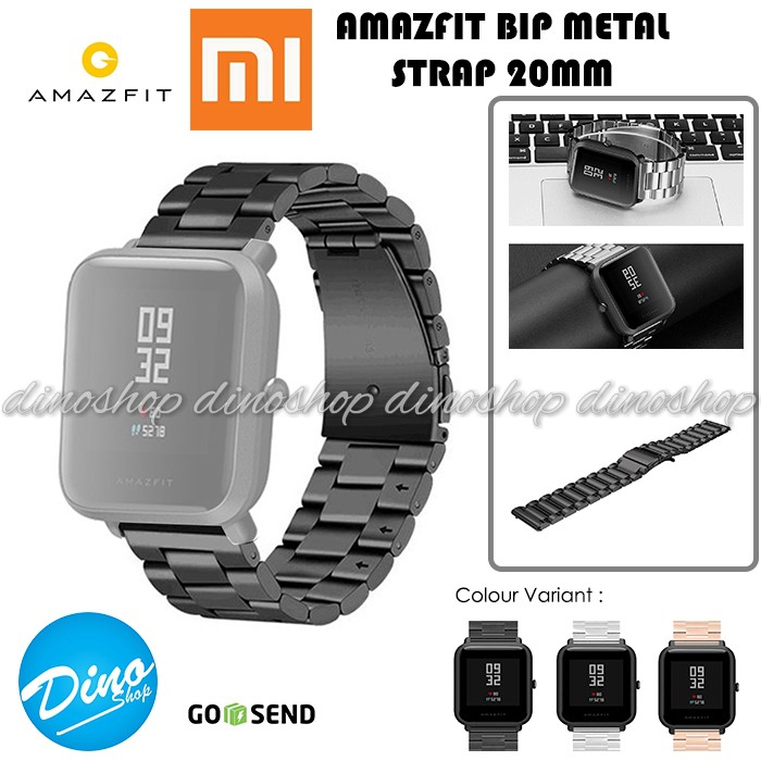 amazfit bip wrist size