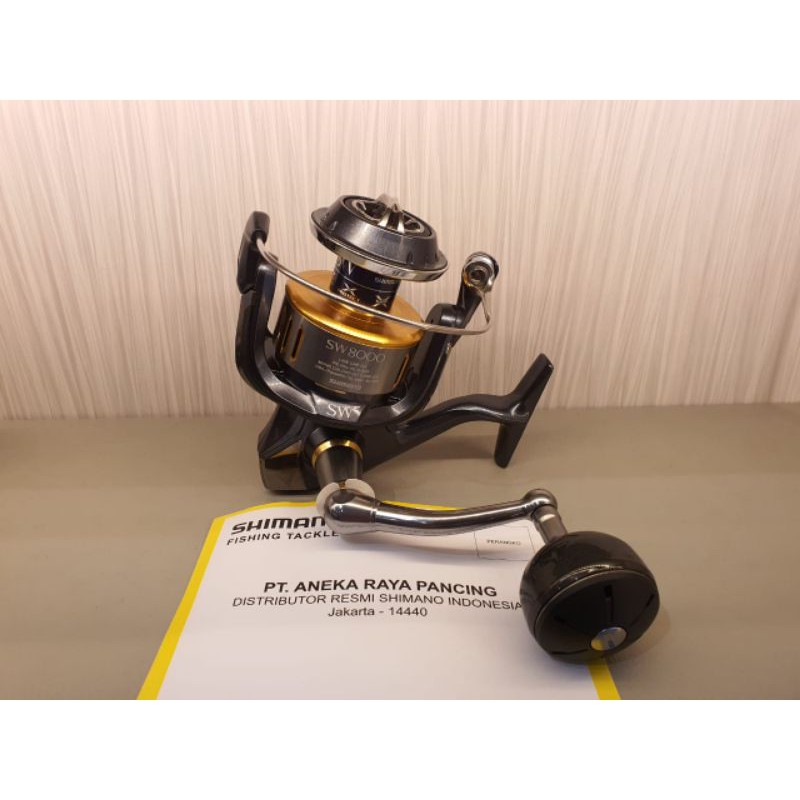 Reel Shimano TWIN POWER SW 15 8000PG Garansi Resmi
