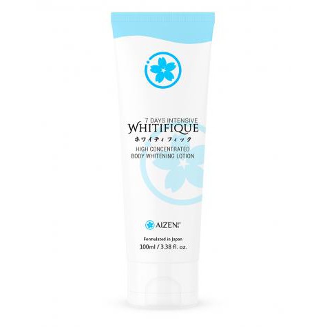 AIZEN 7 day intensive WHITIFIQUE  body lotion