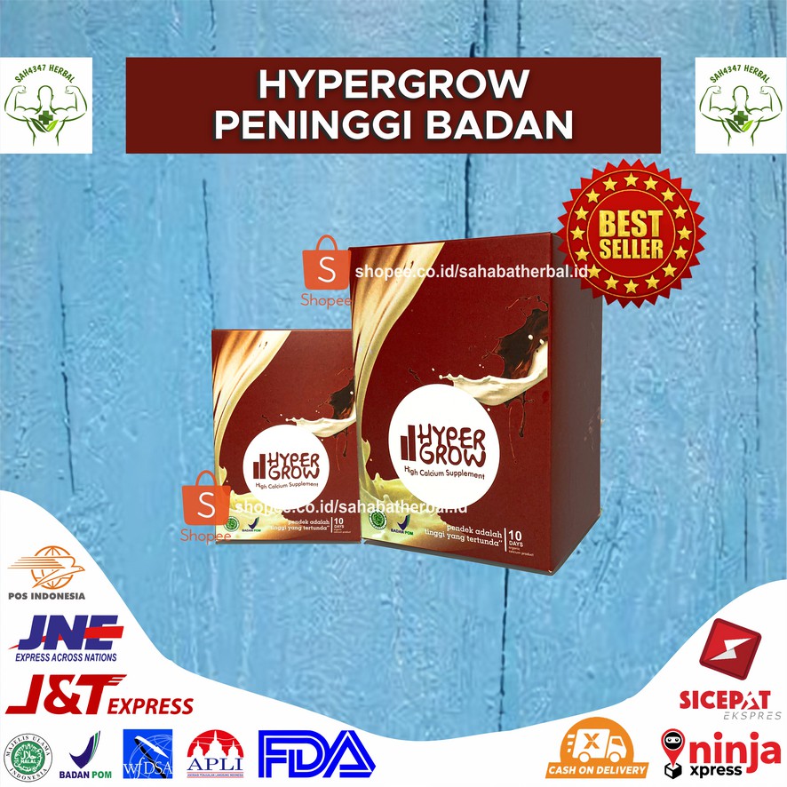 

Hypergrow Original Susu Peninggi Badan (Toples Kosong)