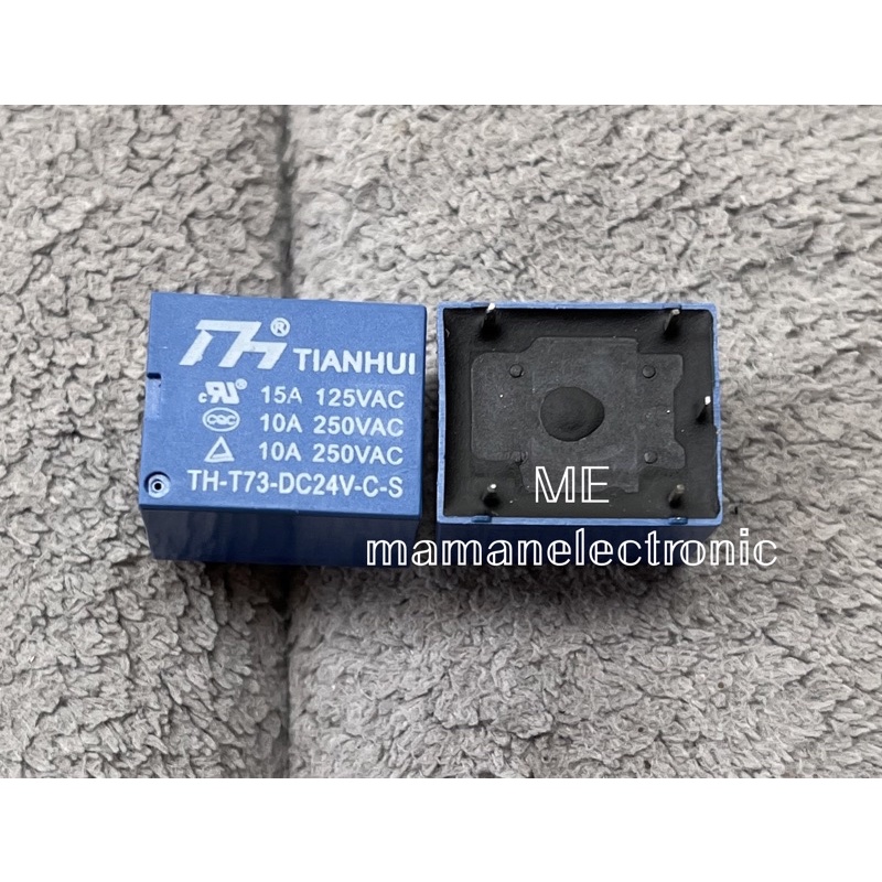 Relay 24V 5Pin 5 Kaki 15A Tianhui