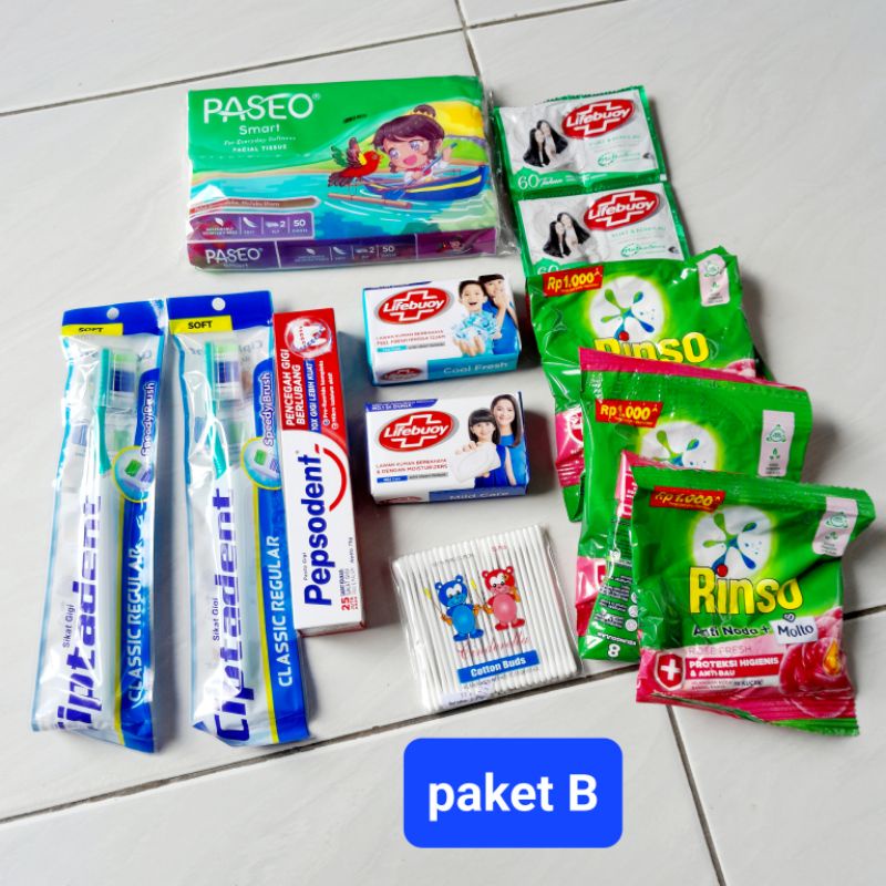 Paket sembako l paket keperluan rumah l paket kebutuhan mandi