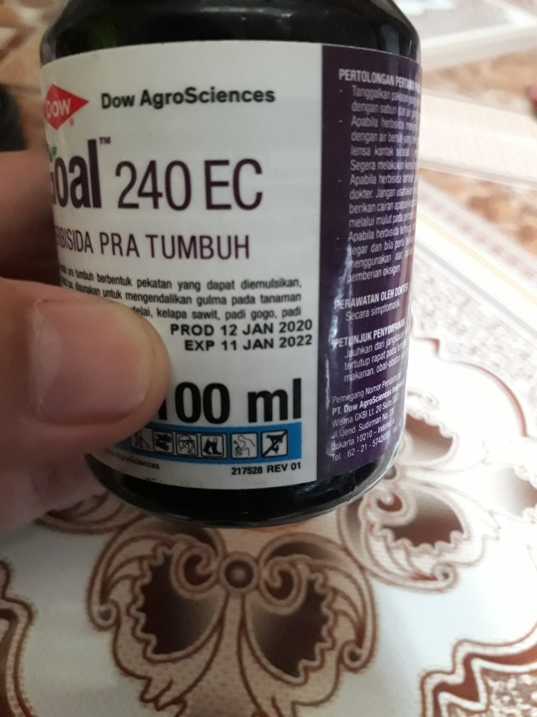 Goal 240 Ec 100 Ml Herbisida