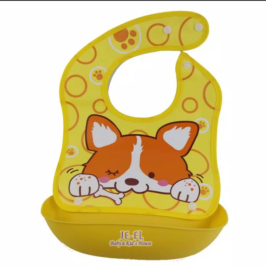 Baby Safe Foldable Bib With Crumb Catcher - BIB02/BIBS BAYI/SLABBER ANTI AIR