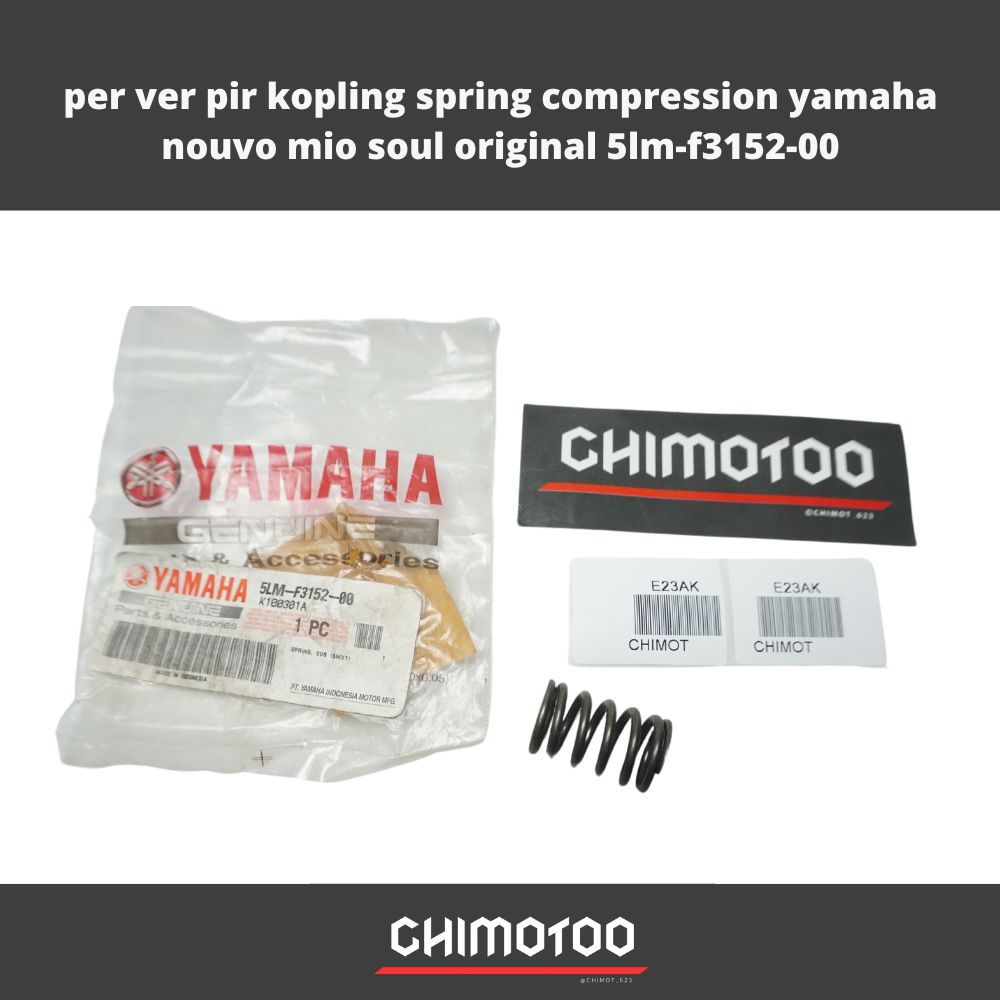 per ver pir kopling spring compression yamaha nouvo mio soul original 5lm-f3152-00