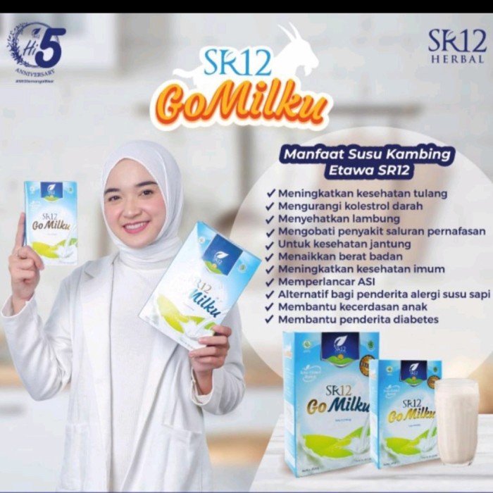 SUSU KAMBING GOMILK SR12/SUSU KAMBING ETAWA/SUSU IBU HAMIL/SUSU ANAK