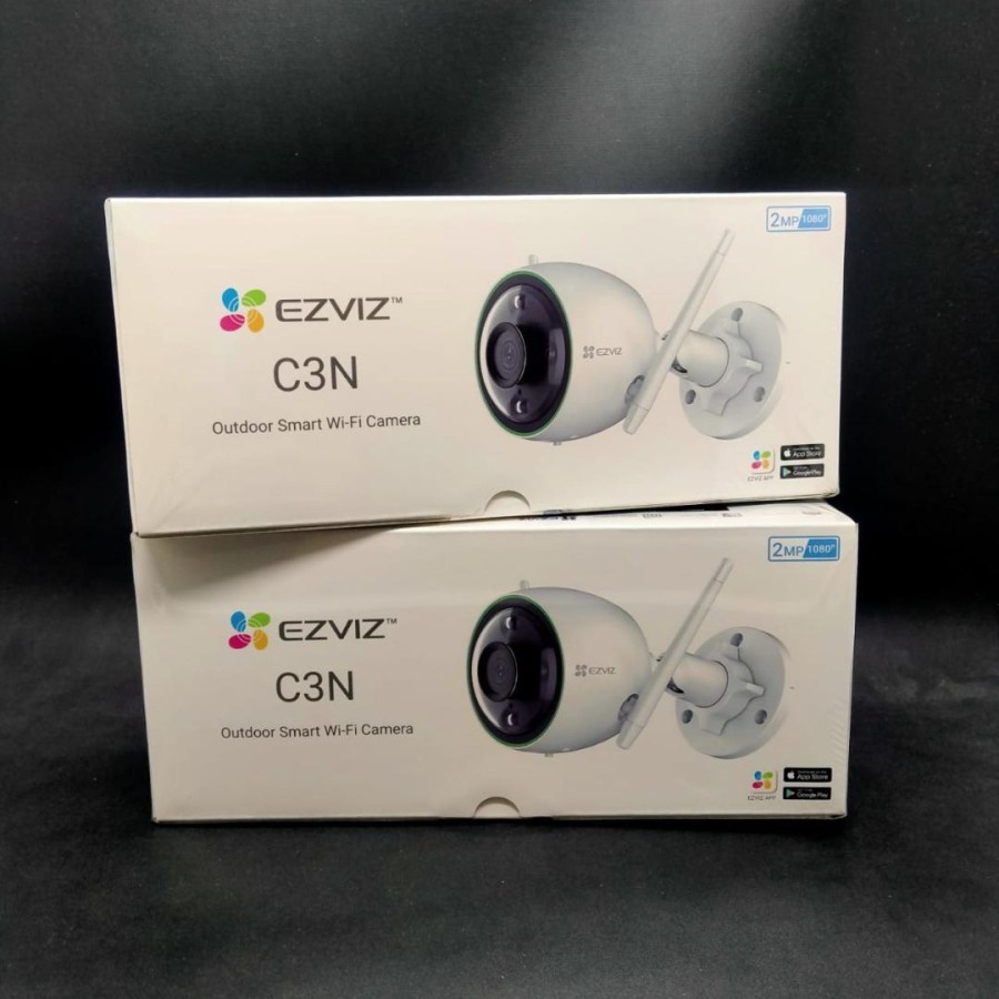 Ezviz C3N 1080P Ourdoor IP Cam Wifi Color Night Vision Garansi Resmi