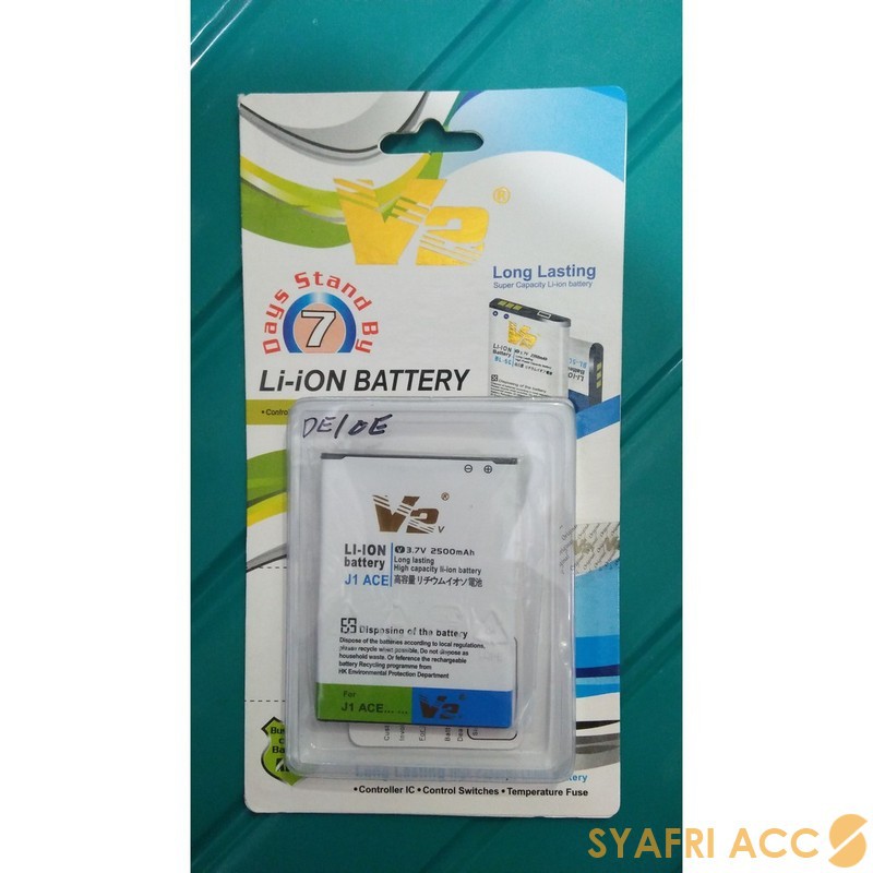 Battery Baterai Long Lasting V2 Samsung Galaxy J1 Ace