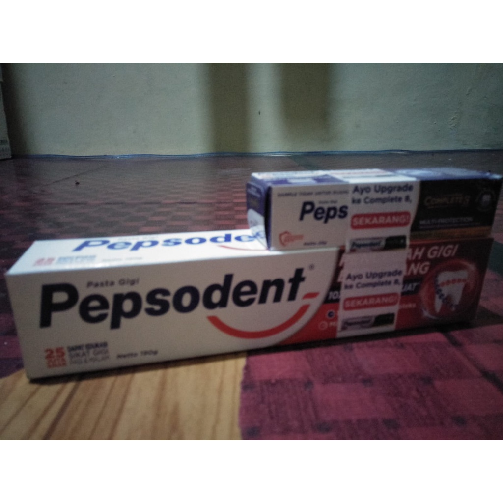 Pepsodent PASTA GIGI 190gr Free 25gr