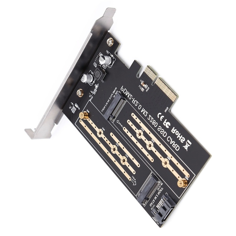 Btsg Kartu Adapter SSD Tahan Lama Electop PCIE Ke Untuk M.2 NVME/NGFF SSD Converter