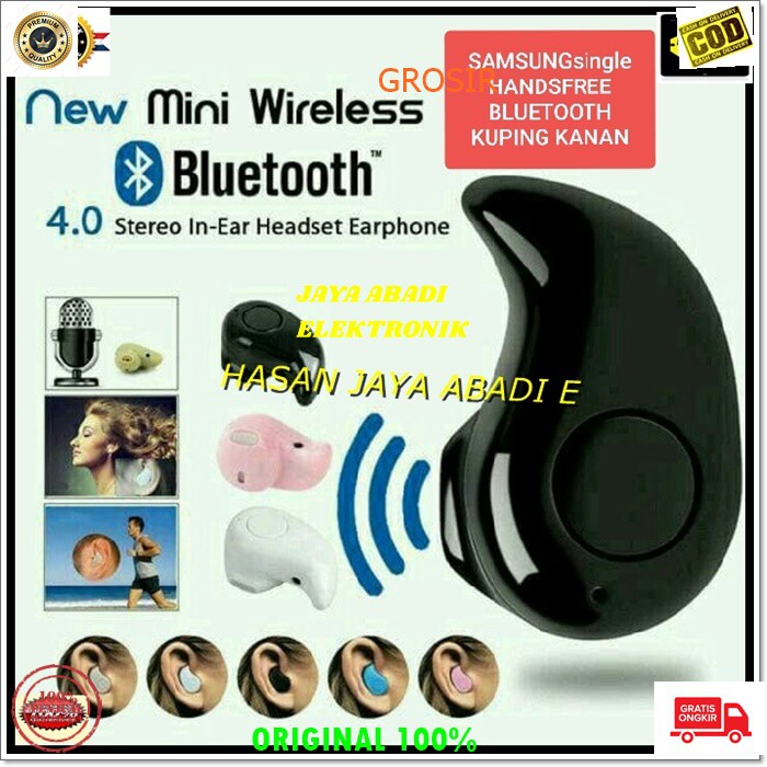 J198 HEADSET BLUETOOTH HEADPHONE HANDSFREE EARPHONE MUSIK BLUETOOT BLUETOT WIRELES CAS CASAN EARPOD KEONG SINGLE SUPER BASS HANDFRE BT SOUND EARPHONE ORIGINAL MEMILIKI KUALITAS SUARA YANG JERNIH DAN JELAS KONEKTOR PENGISIAN DAYA MIKRO USB LEBIH SIMPEL