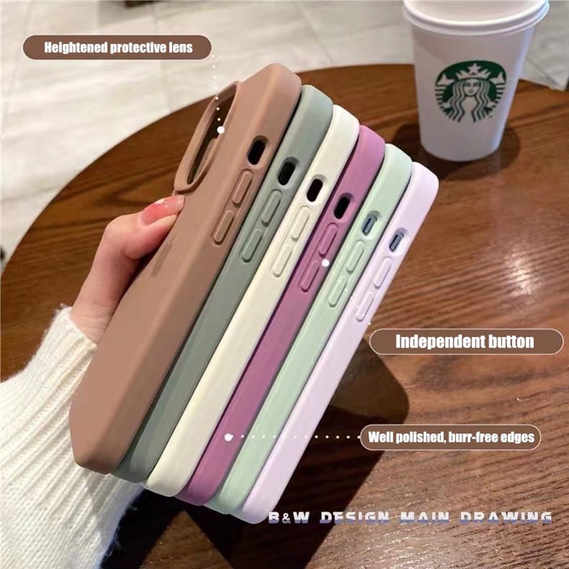 Soft Case Silikon Anti Slip Shockproof Cover iPhone 14 Pro Max 13 Pro Max X XS Max XR 12 11 Pro Max