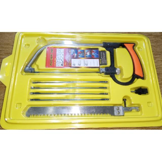 Gergaji serba guna gergaji set magic saw kayu aluminium pvc tiplek