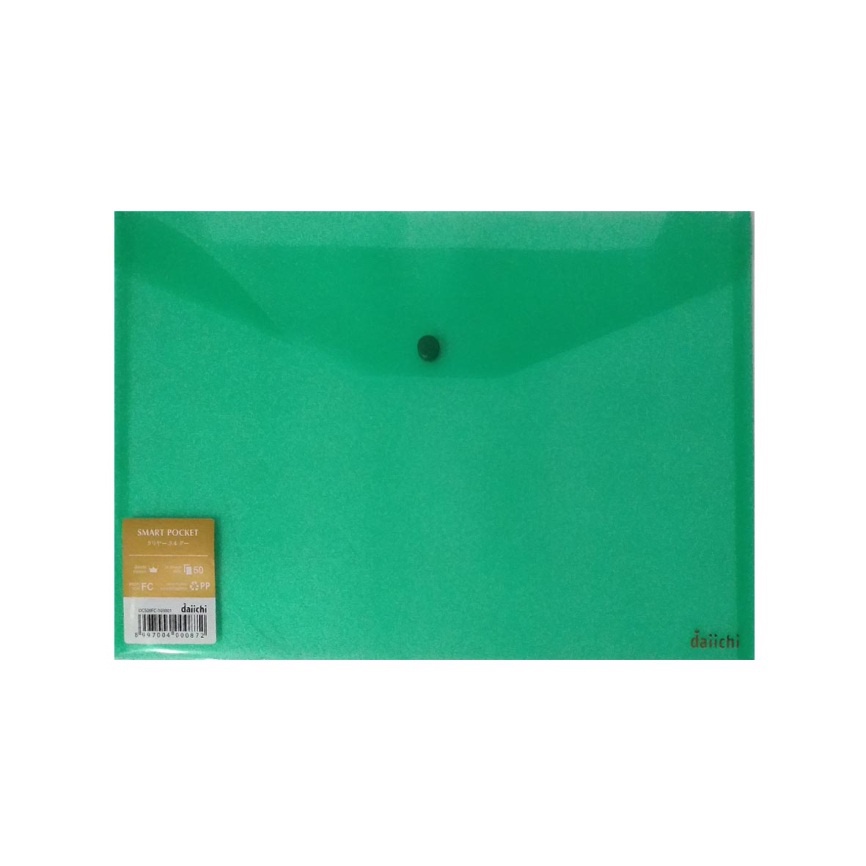 

Gramedia Kediri - DAIICHI DCS SMART POCKET FC 1 CLASSIC GREEN