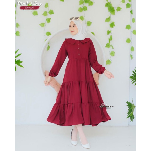 Dhea Midi Dress Ori by Alfaro
