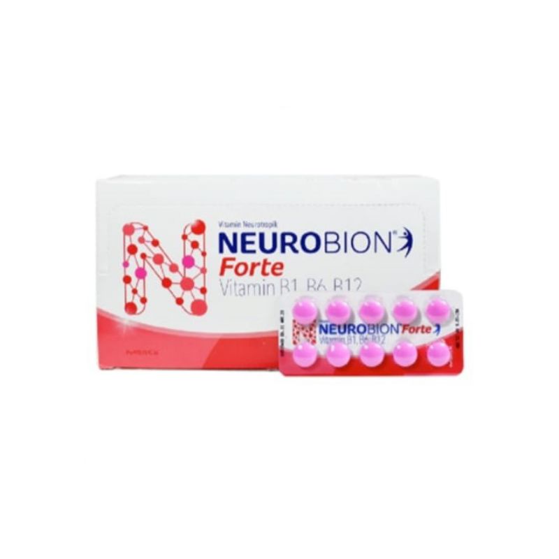 NEUROBION FORTE - 1 BLISTER ISI 10 TABLET. VIT B1 B6 B12