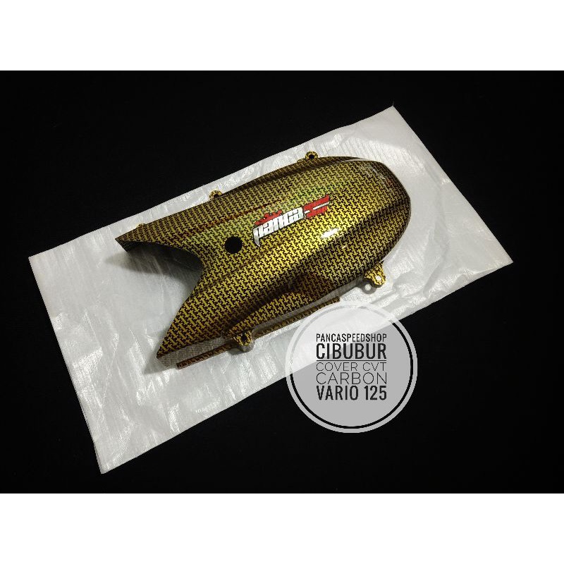 COVER TUTUP CVT CARBON VARIO 125