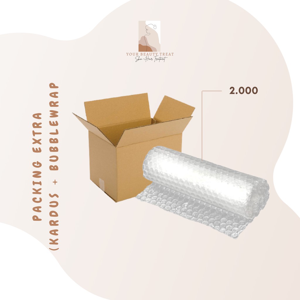 

EXTRA PACKING (Kardus + Bubble wrap)