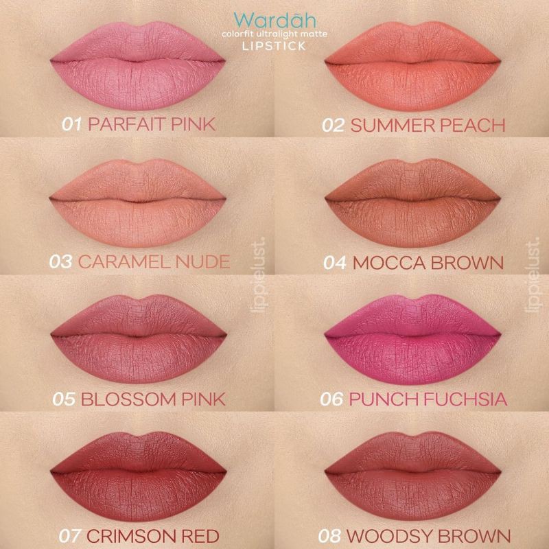 Wardah colorfit ultralight matte lipstik