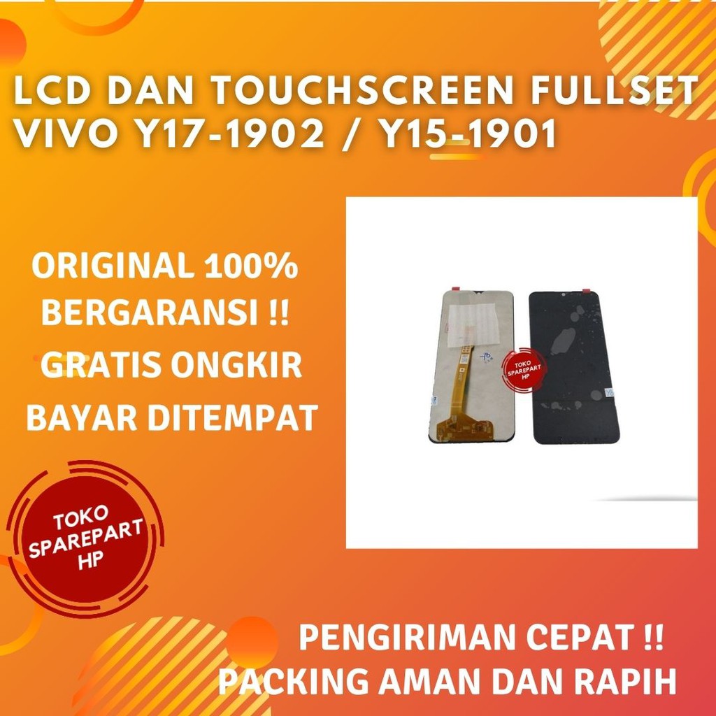 Lcd Ori Hp Vivo Y17-1902 / Y15-1901 Original Fullset Layar Lcd + Touchscreen Vivo Y17-1902 / Y15-190